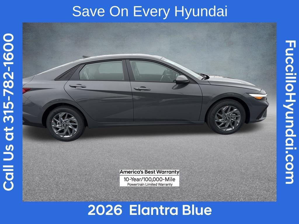 2026 Hyundai ELANTRA HYBRID Blue