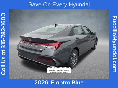 2026 Hyundai ELANTRA HYBRID Blue