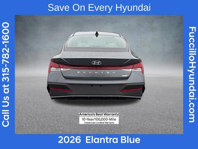 2026 Hyundai ELANTRA HYBRID Blue
