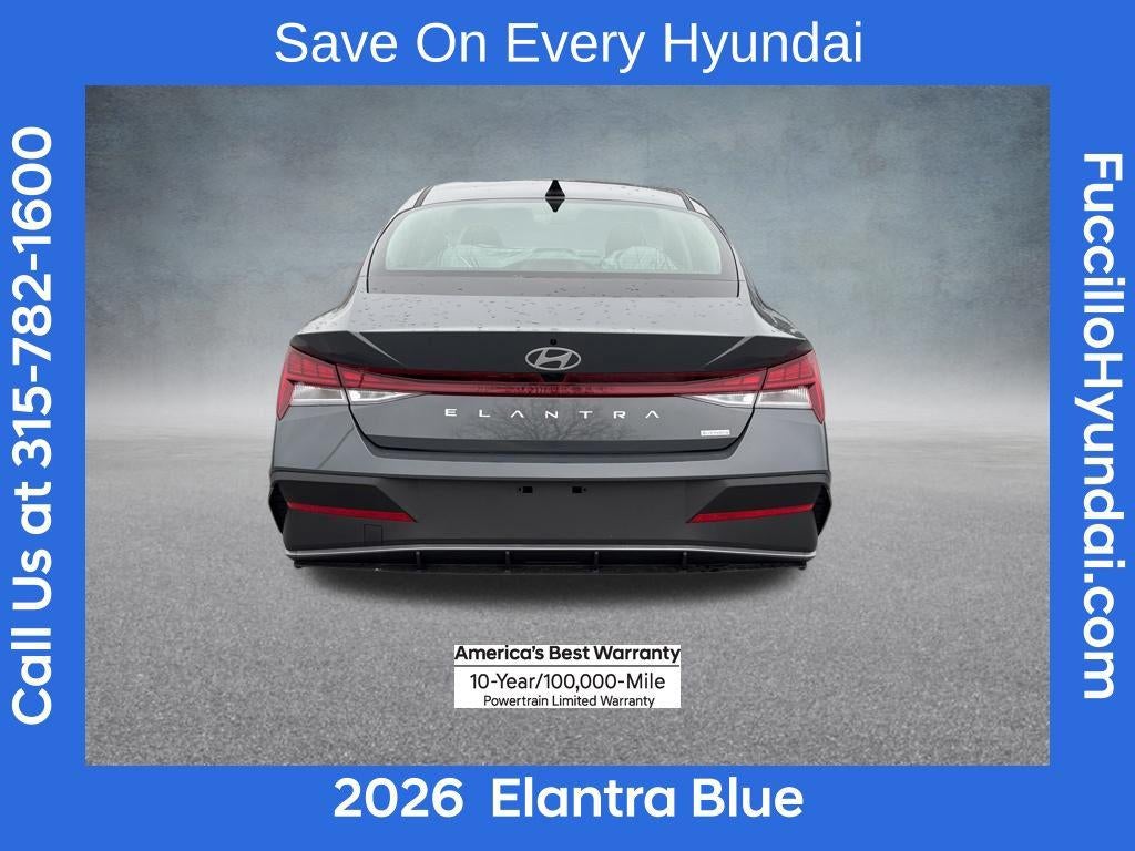 2026 Hyundai ELANTRA HYBRID Blue
