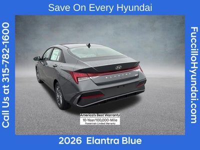 2026 Hyundai ELANTRA HYBRID Blue