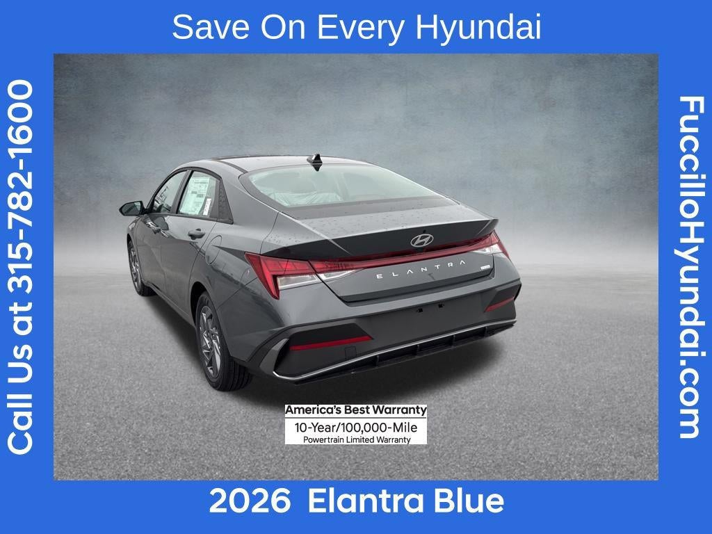 2026 Hyundai ELANTRA HYBRID Blue
