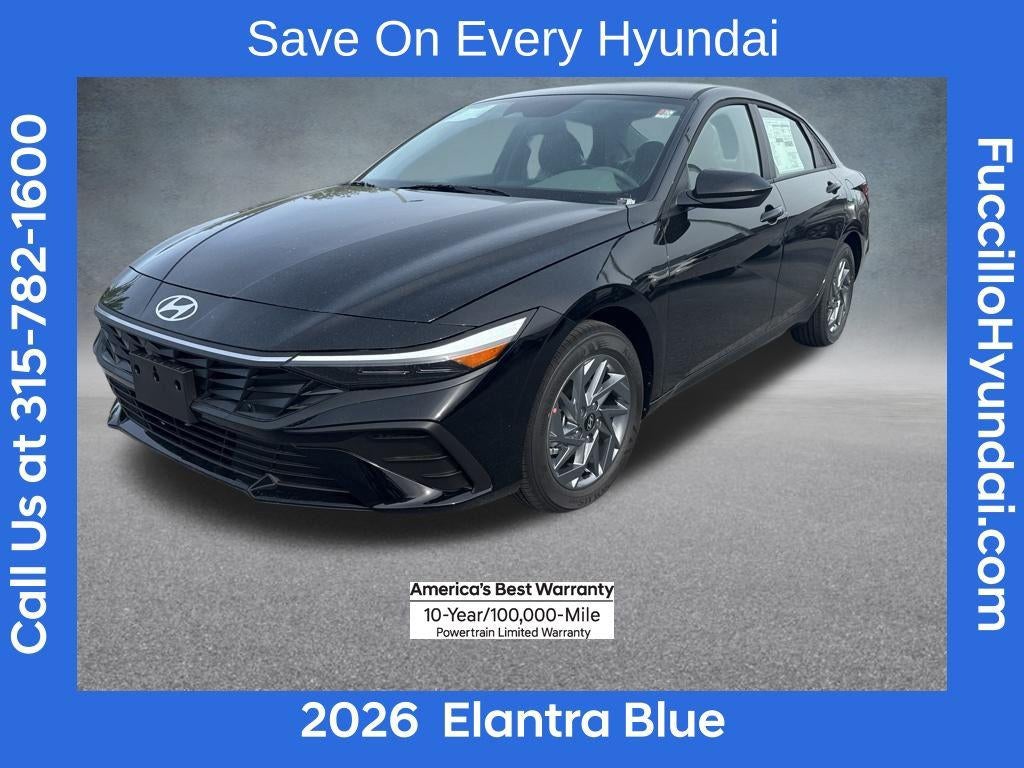 2026 Hyundai ELANTRA HYBRID Blue
