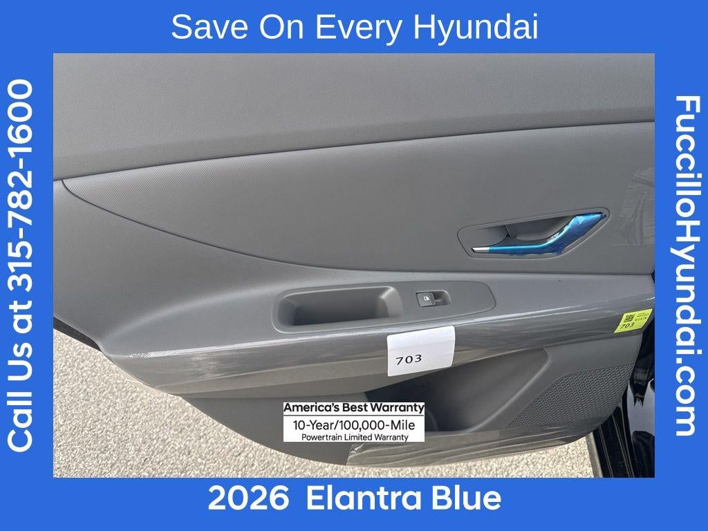 2026 Hyundai ELANTRA HYBRID Blue