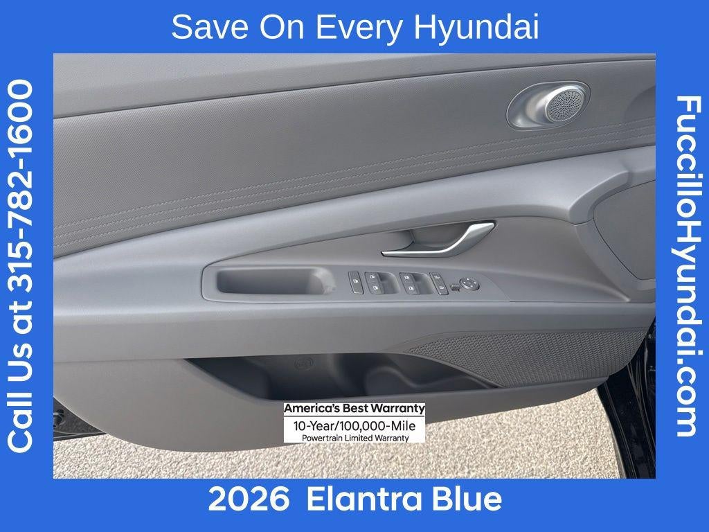 2026 Hyundai ELANTRA HYBRID Blue