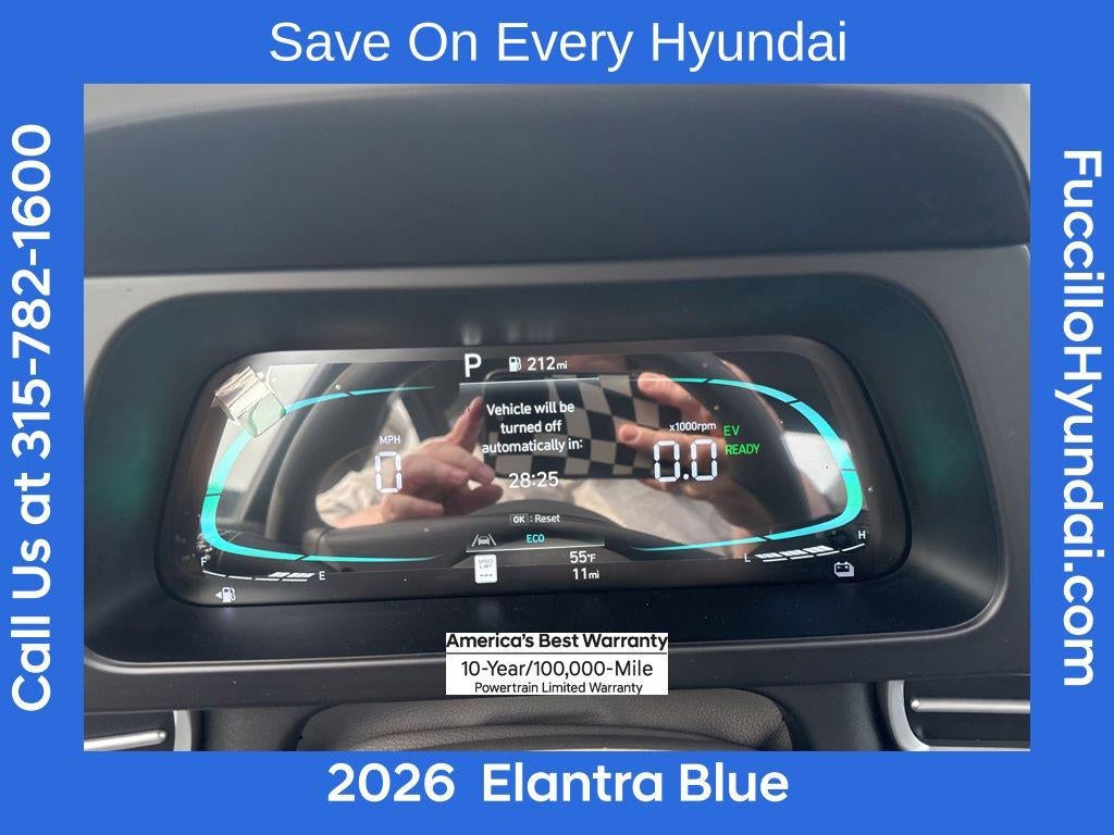 2026 Hyundai ELANTRA HYBRID Blue