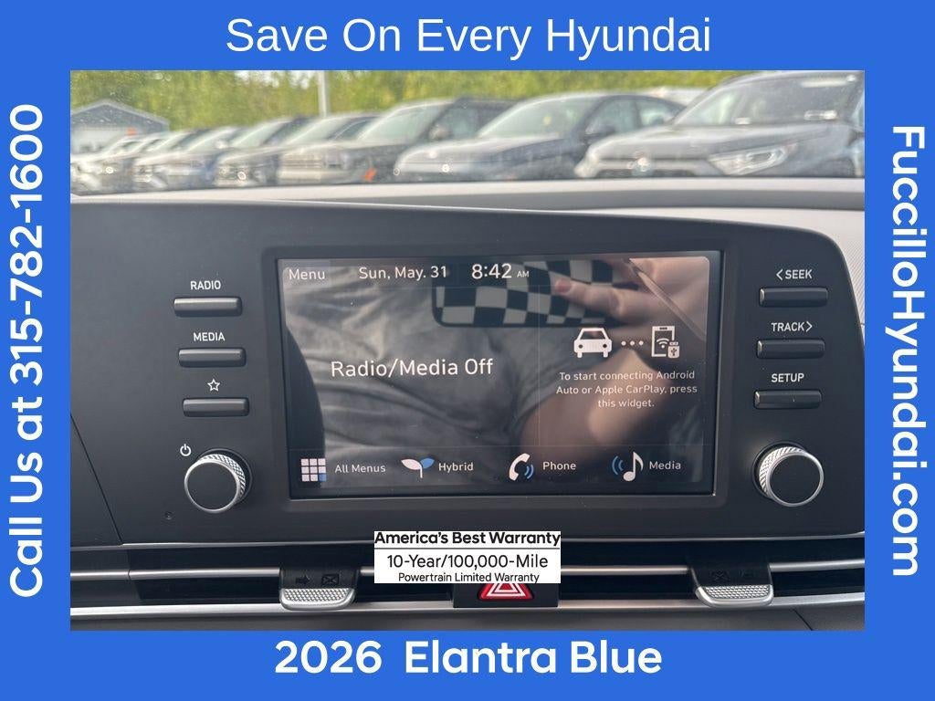 2026 Hyundai ELANTRA HYBRID Blue