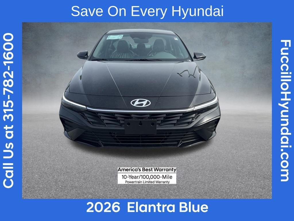 2026 Hyundai ELANTRA HYBRID Blue