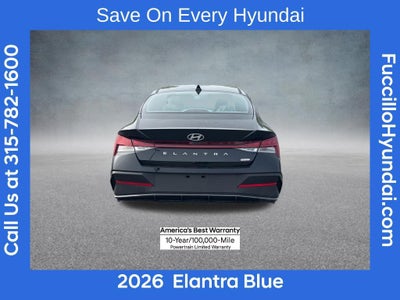 2026 Hyundai ELANTRA HYBRID Blue