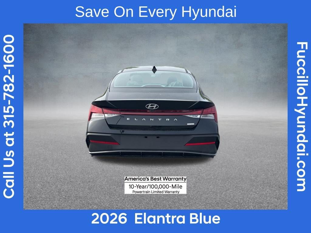 2026 Hyundai ELANTRA HYBRID Blue