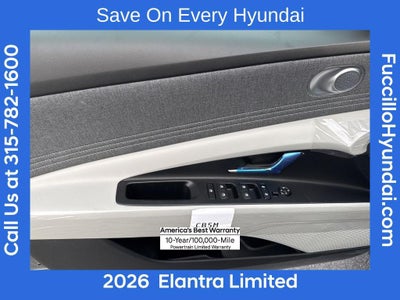 2026 Hyundai ELANTRA Limited