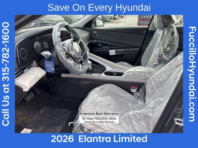 2026 Hyundai ELANTRA Limited