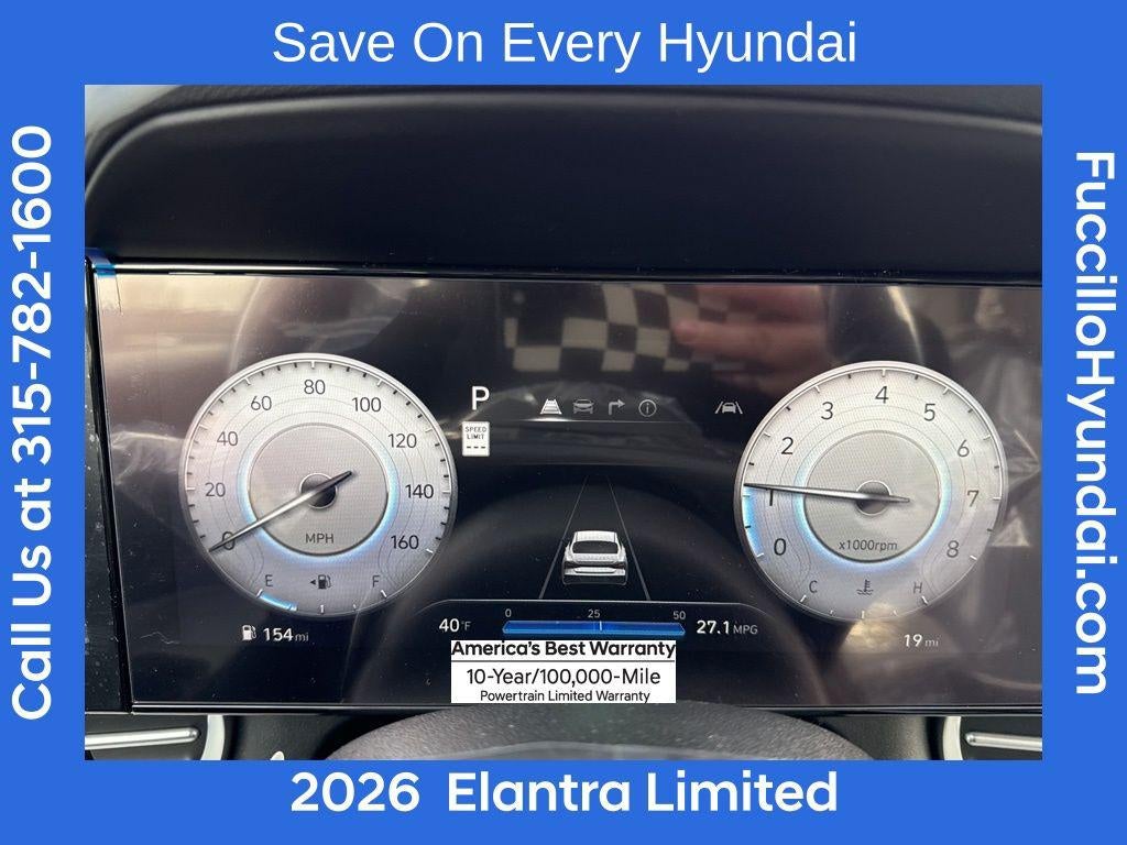 2026 Hyundai ELANTRA Limited
