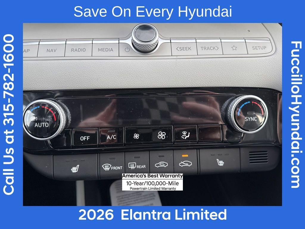 2026 Hyundai ELANTRA Limited