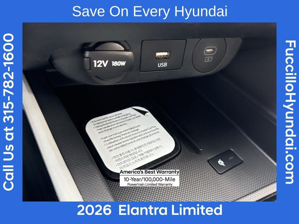 2026 Hyundai ELANTRA Limited