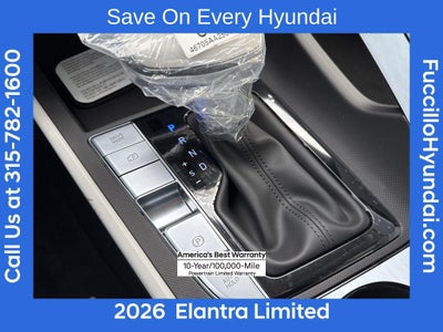 2026 Hyundai ELANTRA Limited