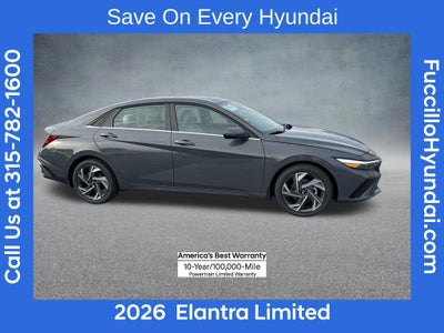 2026 Hyundai ELANTRA Limited