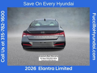 2026 Hyundai ELANTRA Limited