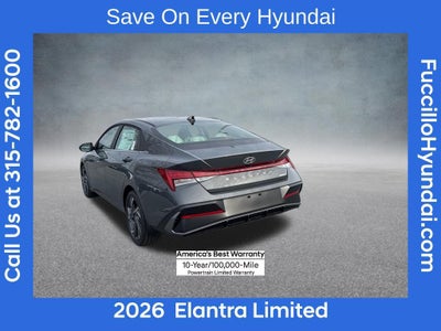 2026 Hyundai ELANTRA Limited