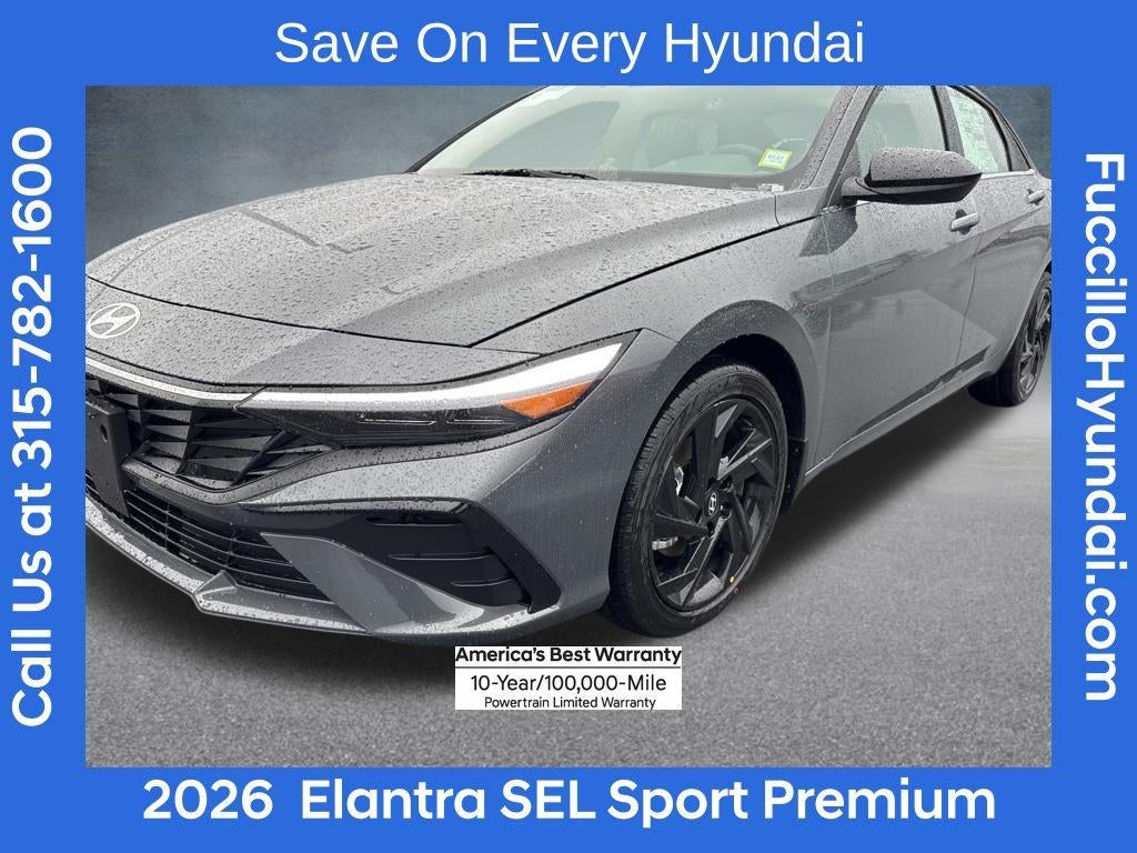 2026 Hyundai ELANTRA SEL Sport Premium