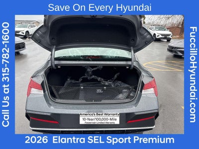 2026 Hyundai ELANTRA SEL Sport Premium