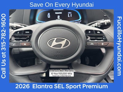2026 Hyundai ELANTRA SEL Sport Premium