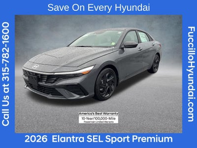 2026 Hyundai ELANTRA SEL Sport Premium