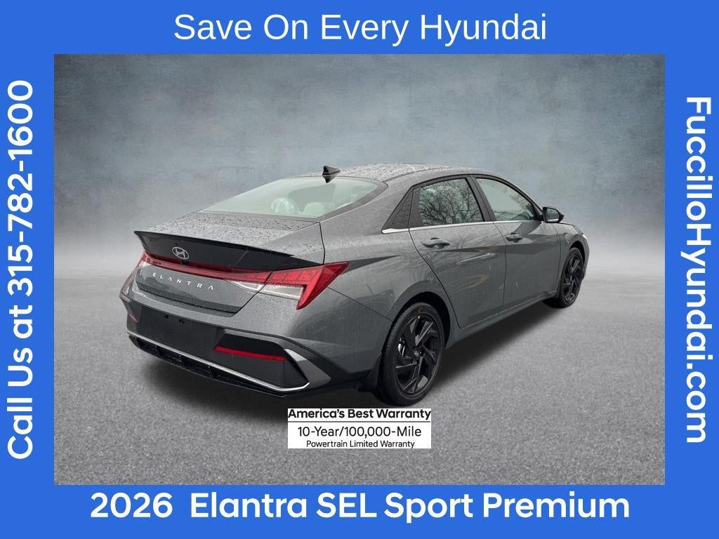 2026 Hyundai ELANTRA SEL Sport Premium