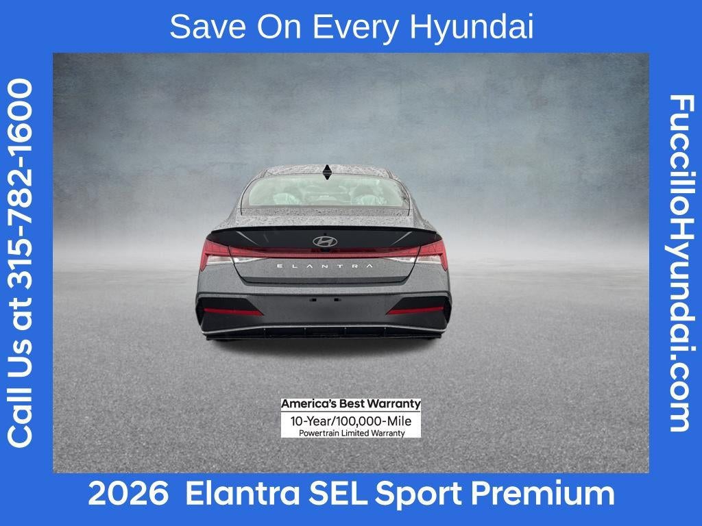 2026 Hyundai ELANTRA SEL Sport Premium